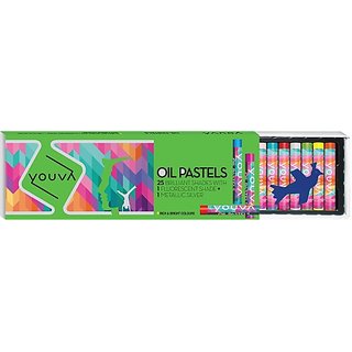 NAVNEET YOUVA OIL PASTELS 15 SHADES